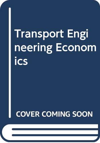 9780070844056: Transport Engineering Economics