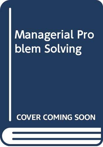 Stock image for Managerial Problem Solving for sale by WorldofBooks
