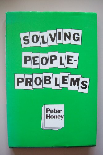 Beispielbild fr Solving People-problems zum Verkauf von WorldofBooks