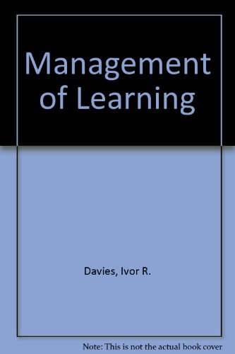 9780070845831: Management of Learning