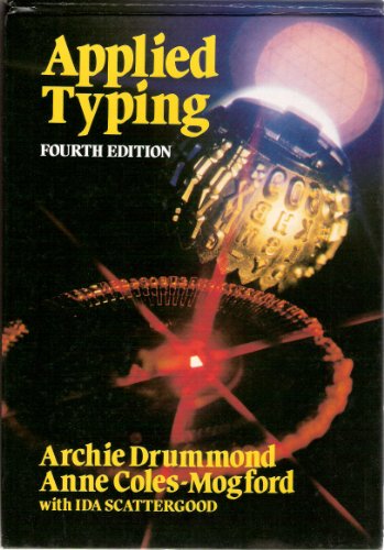Stock image for Applied Typing for sale by AwesomeBooks