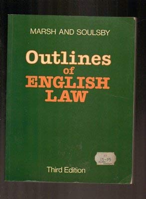 9780070846555: Outlines of English Law