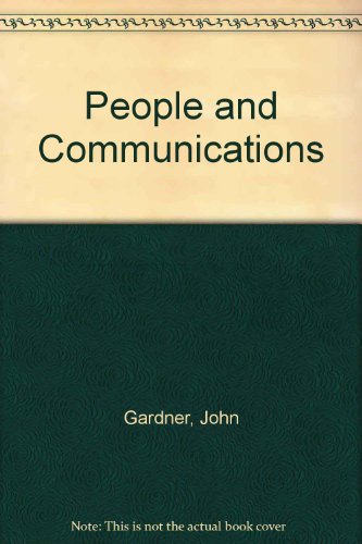 Stock image for People and Communications for sale by Hay-on-Wye Booksellers