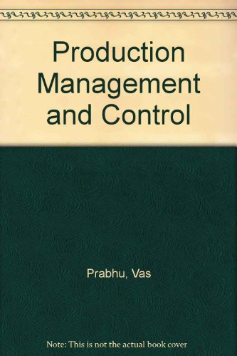 Stock image for Production management and control for sale by Clevedon Community Bookshop Co-operative