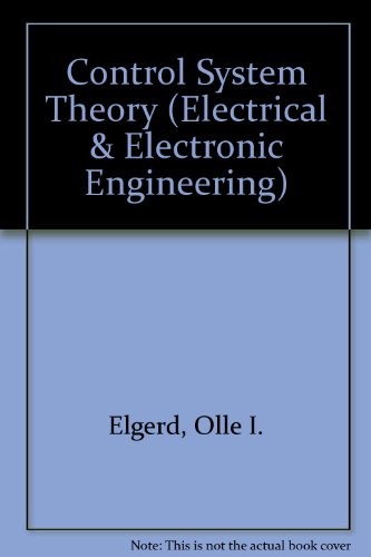 9780070852075: Control System Theory (Electrical & Electronic Engineering S.)