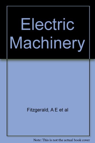 Stock image for Electric Machinery for sale by Discover Books