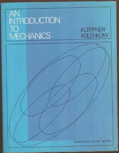 9780070854239: Introduction to Mechanics