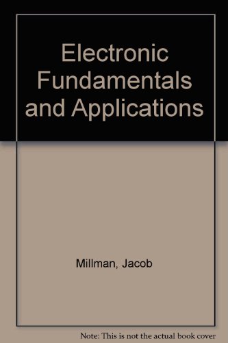 9780070854680: Electronic Fundamentals and Applications