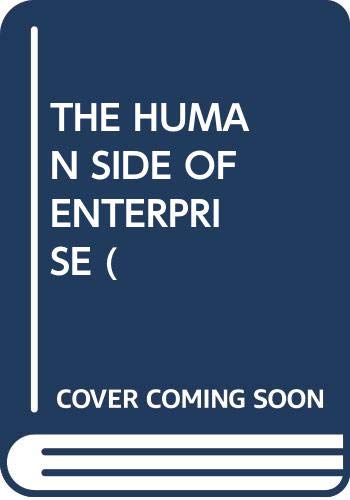 The Human Side of Enterprise (9780070854918) by McGregor, Douglas