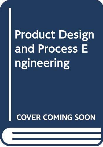 9780070855397: Product Design and Process Engineering
