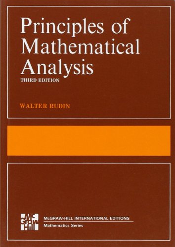 Imagen de archivo de Principles of Mathematical Analysis a la venta por Blackwell's