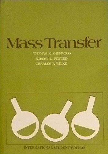 Mass Transfer (McGraw-Hill chemical engineering series) (9780070856868) by Thomas K. Sherwood