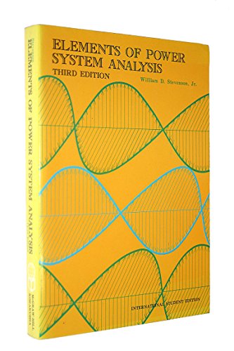 Stock image for Elements of Power System Analysis (Third Edition) for sale by Oddball Books