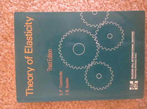 Beispielbild fr Engineering Societies Monographs: Theory of Elasticity zum Verkauf von Anybook.com