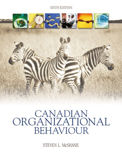 Canadian Organizational Behaviour