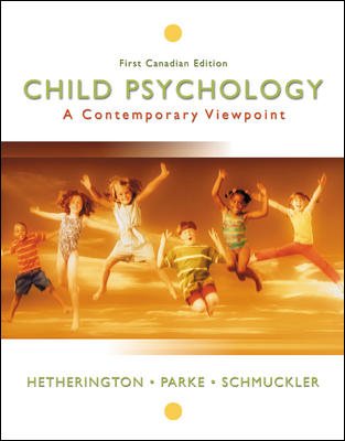 Stock image for Child Psychology: A Contemporary Viewpoint, 1st Cdn edition for sale by Starx Products