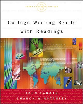 9780070887855: College Writing Skills with Readings, 3rd Edition