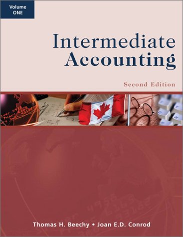 Beispielbild fr Intermediate Accounting Second Edition (Intermediate Accounting Second Edition) zum Verkauf von Irish Booksellers