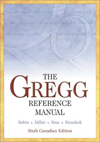 Imagen de archivo de The Gregg Reference Manual a la venta por Better World Books: West