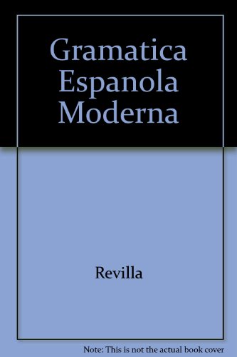 9780070908307: Gramatica Espanola Moderna