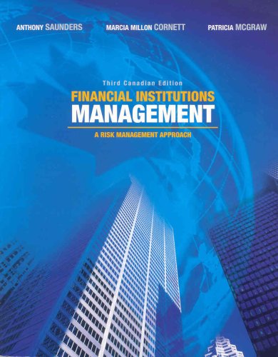 Imagen de archivo de Financial Institutions Management a la venta por Better World Books