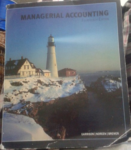 9780070915169: Managerial Accounting