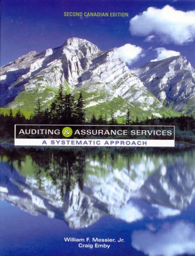 Stock image for Auditing & Assurance Services: A Systematic Approach for sale by Irish Booksellers