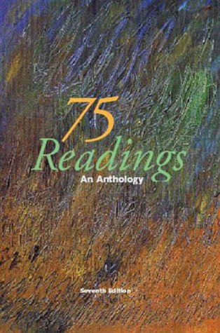 Beispielbild fr 75 Readings: An Anthology zum Verkauf von SecondSale