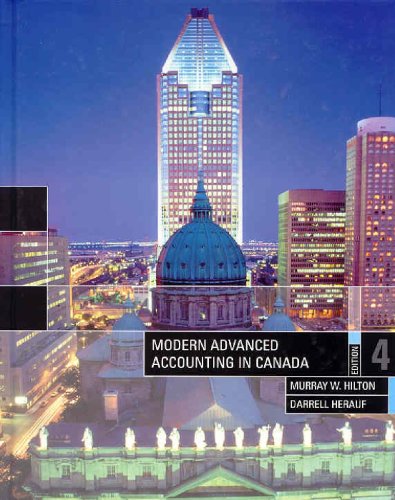 9780070930377: Modern Advanced Accounting in Canada
