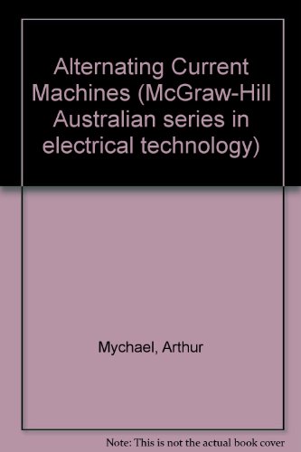 9780070932982: Alternating Current Machines