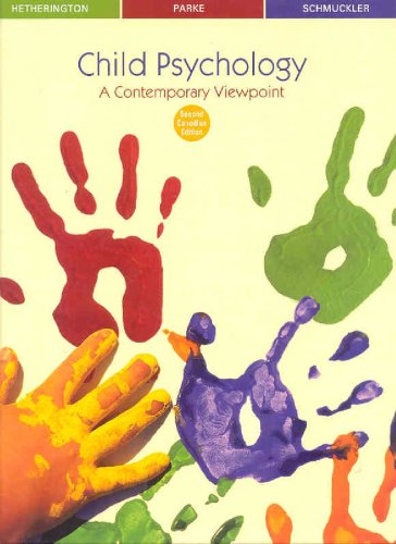 Stock image for Child Psychology: A Contemporary Viewpoint (2nd Canadian Ed.) for sale by BMV Bookstores