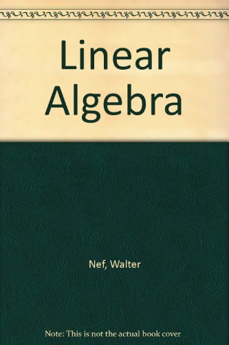 9780070940390: Linear Algebra (Mathematics Series)