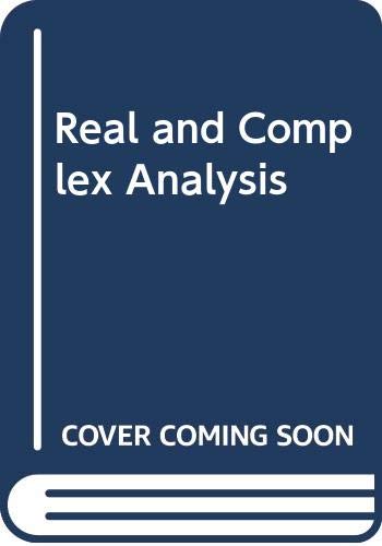 9780070941892: Real and Complex Analysis