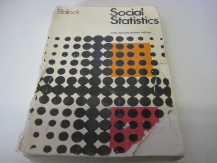 Stock image for Social Statistics (Sociology) for sale by Hawking Books