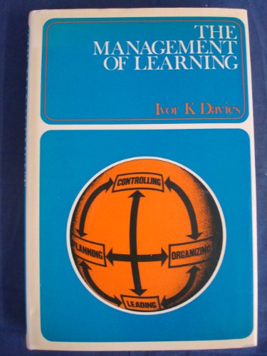 Beispielbild fr THE MANAGEMENT OF LEARNING. zum Verkauf von Cambridge Rare Books