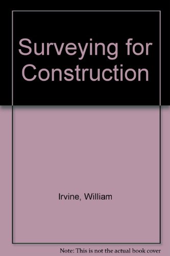 Beispielbild fr Surveying for Construction zum Verkauf von WorldofBooks
