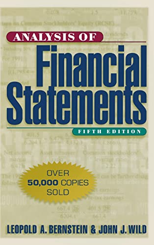 Beispielbild fr Analysis of Financial Statements zum Verkauf von ThriftBooks-Atlanta