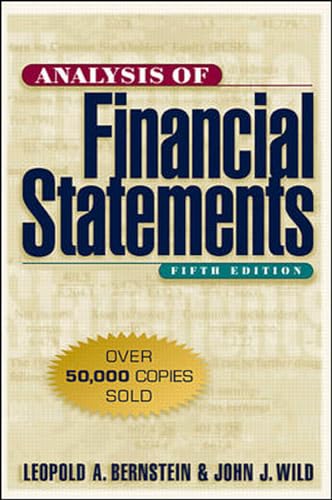 9780070945043: Analysis of Financial Statements (PROFESSIONAL FINANCE & INVESTM)