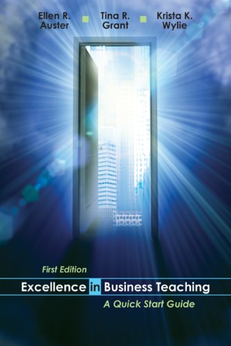 9780070945623: Excellence in Business Teaching: A Quick Start Guide