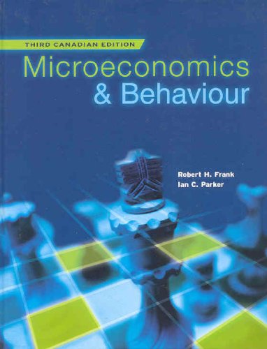 Stock image for Microeconomics and Behaviour for sale by Better World Books: West