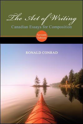 Stock image for ACT of Writing : Canadian Essays for Composition for sale by Better World Books