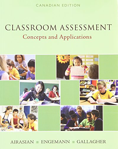 Stock image for Classroom Assessment: Concepts and Applications Airasian, Peter; Engemann, Joseph and Gallagher, Tiffany for sale by Aragon Books Canada