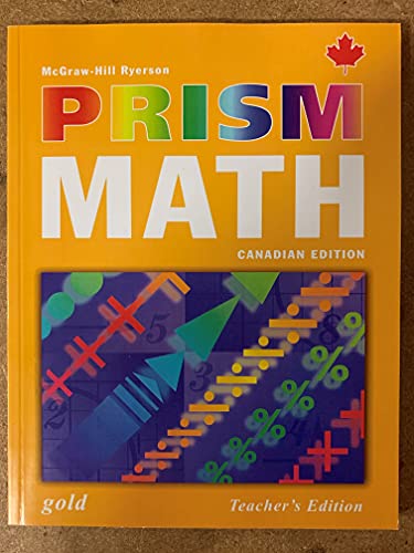 Stock image for PRISM MATH: GOLD TEACHER'S EDITION for sale by Textbook Pro