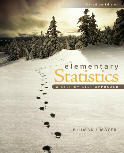 9780070963054: Elementary Statistics, Cdn edition