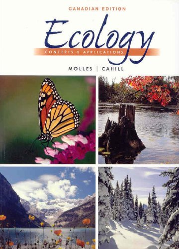 Imagen de archivo de Ecology: Concepts and Applications a la venta por SecondSale