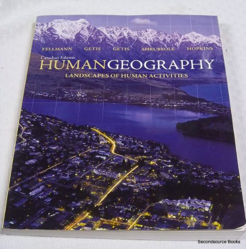 9780070963429: Human Geography, Cdn edition