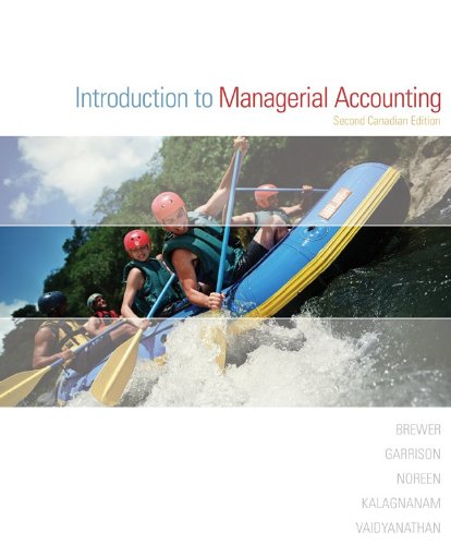 Stock image for Introduction to Managerial Accounting, Second CDN Edition for sale by ThriftBooks-Dallas