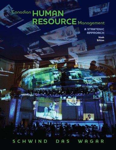 Stock image for Canadian Human Resource Management, Ninth Edition for sale by GF Books, Inc.