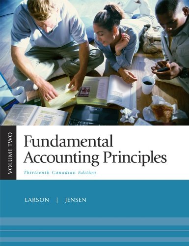 9780070968271: Fundamental Accounting Principles, Volume 2, Thirteenth CDN Edition
