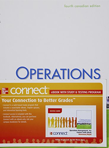 9780070969575: Operations Management, Canadian Edition